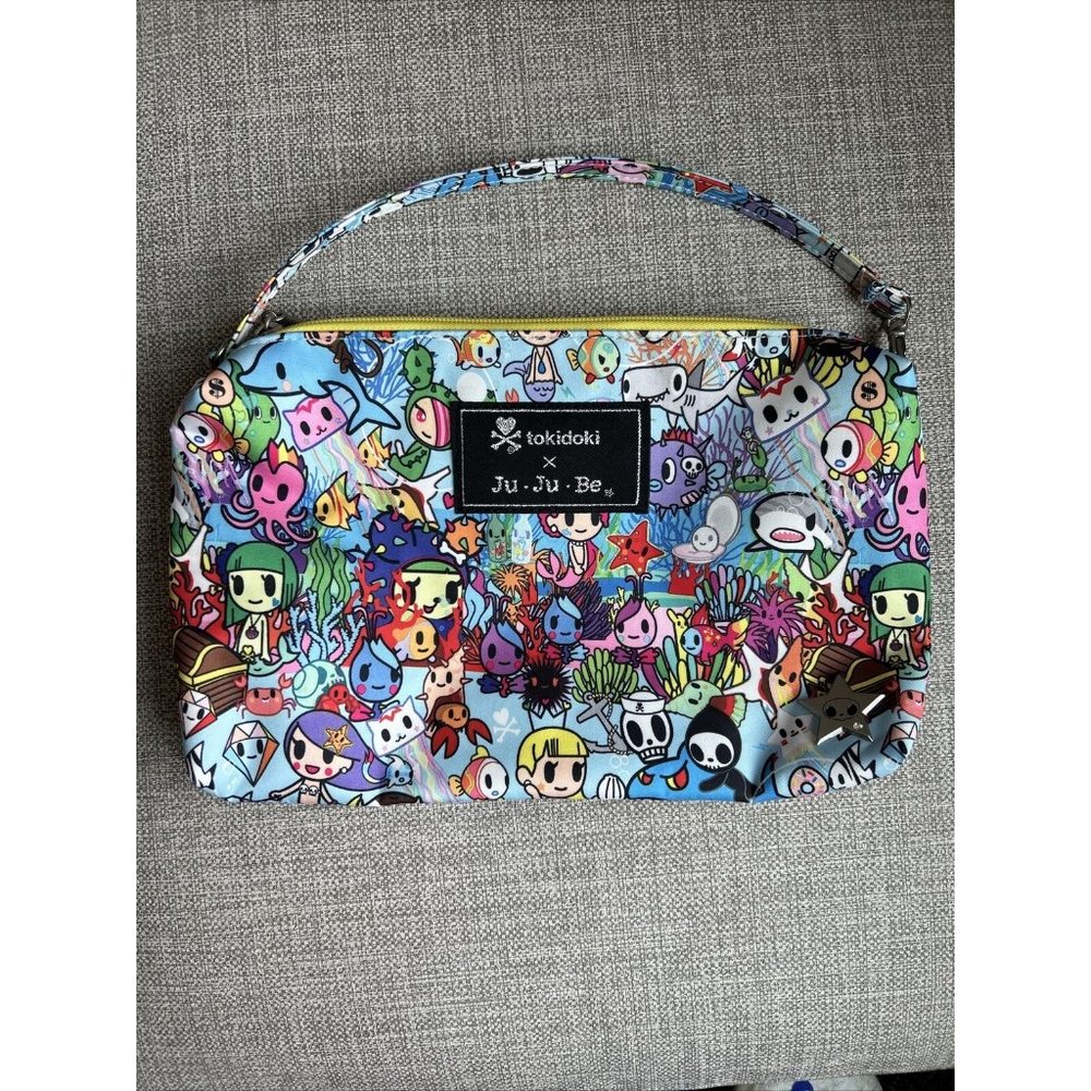 Tokidoki x JuJuBe Sea Amo Be Quick Wristlet